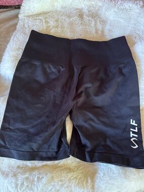 TLF Women's Black Active Bike Shorts MED